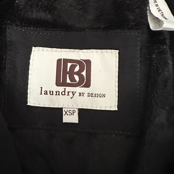 Laundry by Design Black Quilted Jacket, XS/P - Picture 4 of 6